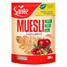 Sante Fruit Muesli Corn Flakes 350G